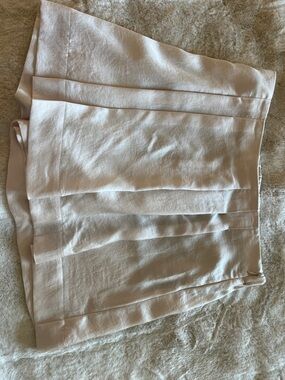 Banana Republic Blush Pink A-Line Pleated Skirt